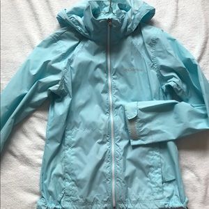 Sky Blue Columbia Windbreaker